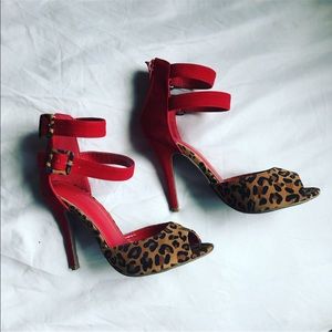 Leopard Printed Heels